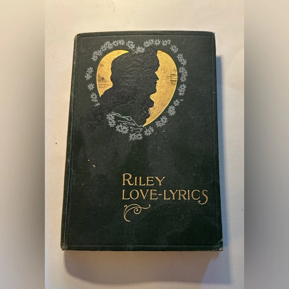 Riley Love-Lyrics Book with Gold and Black Cover